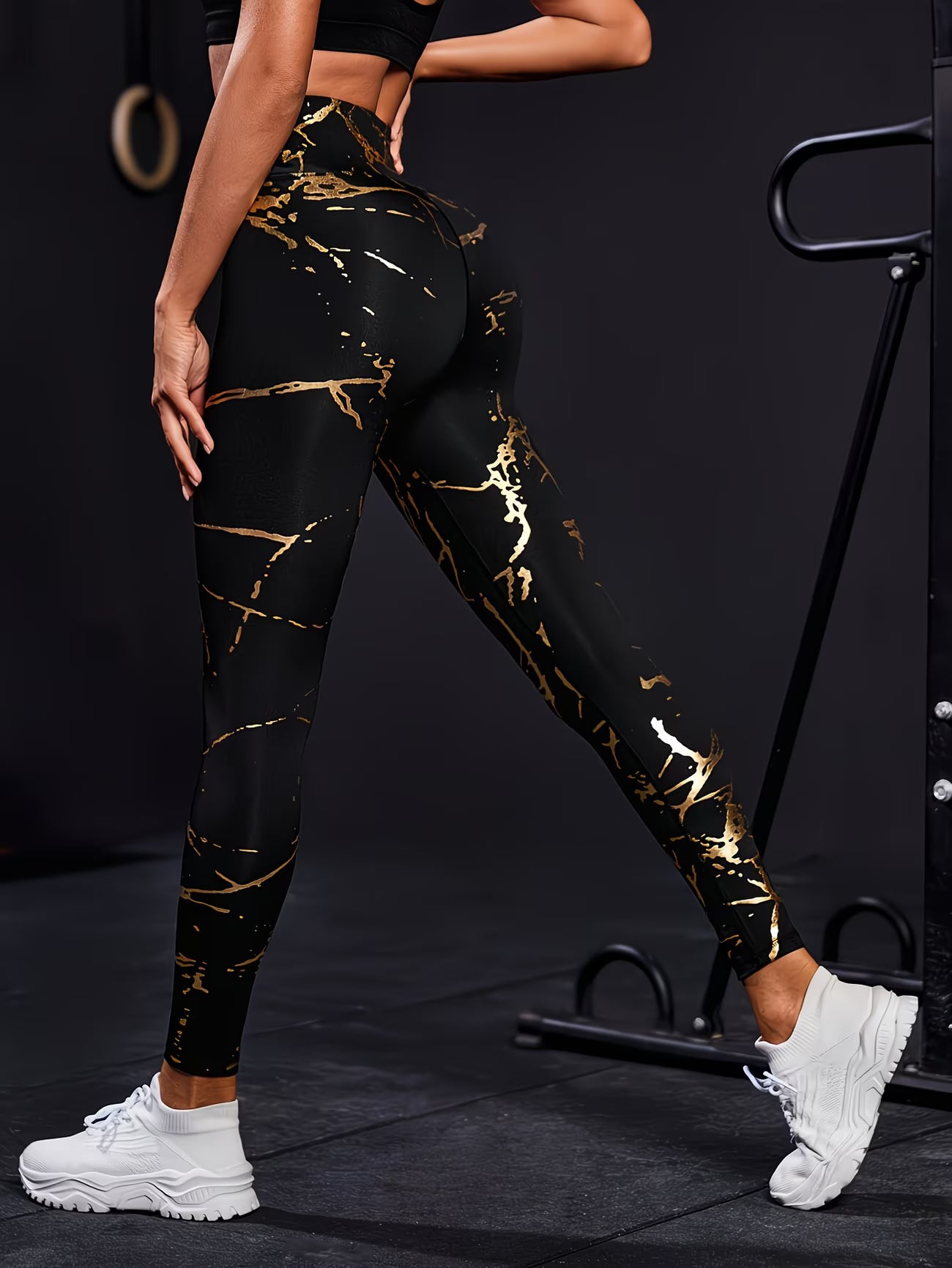 Calças de Cintura Alta e Leggings Femininas