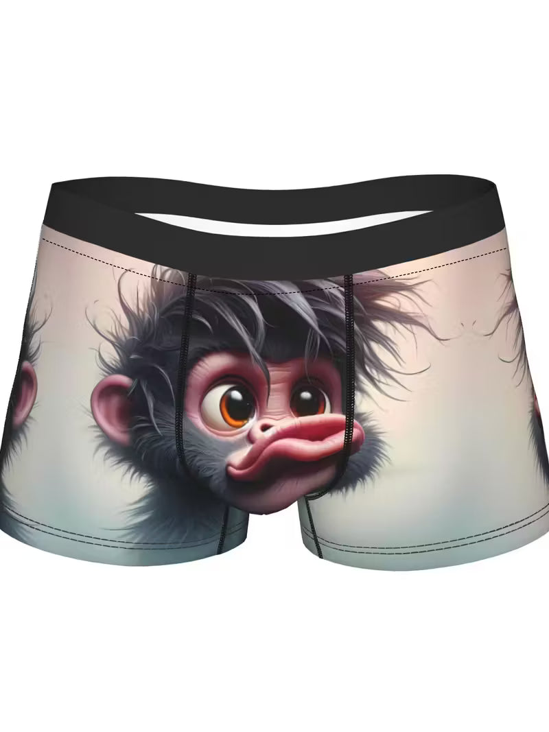 Boxers de Homem com Macaco