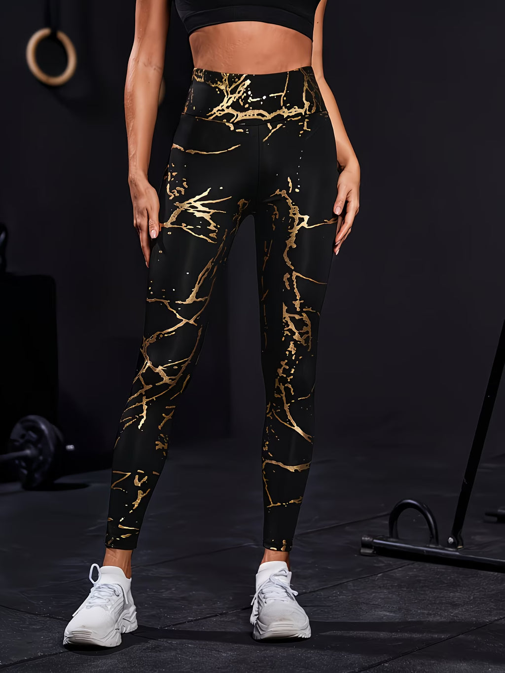 Calças de Cintura Alta e Leggings Femininas
