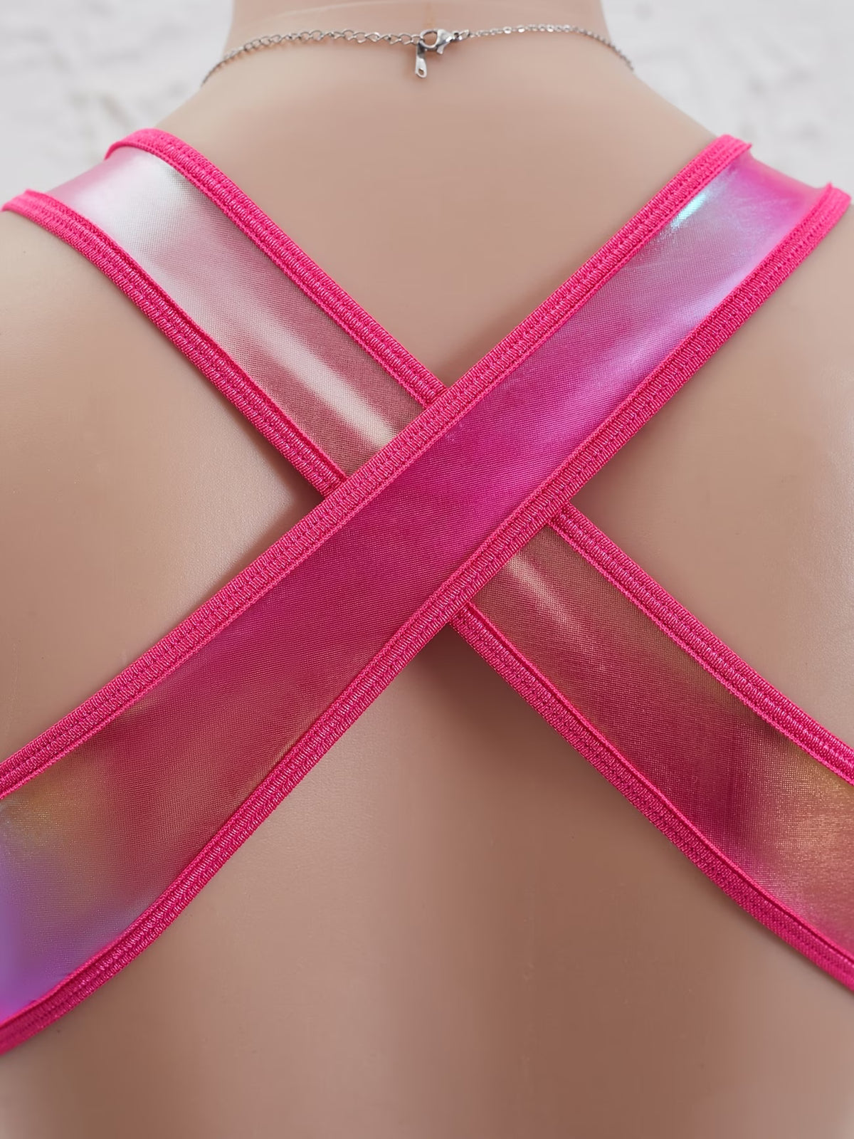 Body rosa brilhante
