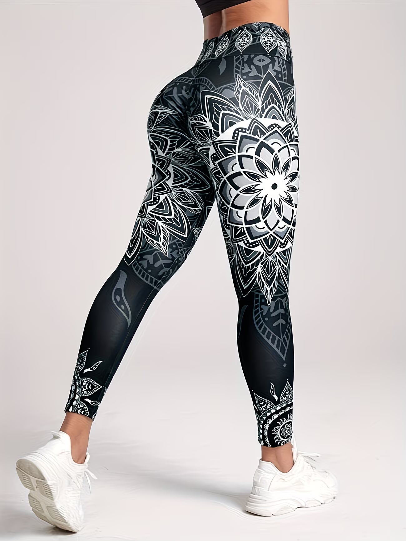Leggings Justas Pretas Desportivas e Elegantes para Mulher