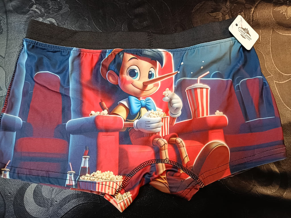 Boxer de Homem Pinóquio