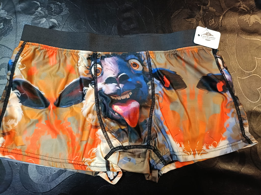 Boxer de Homem cabra louca