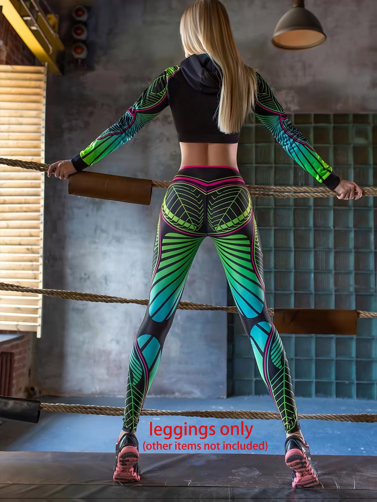 Leggings Respiráveis e Absorventes de Suor