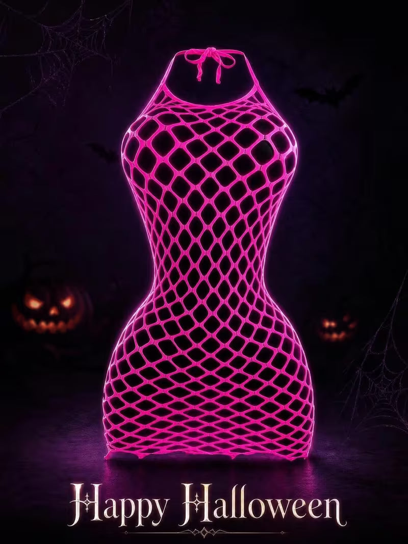Vestido em Malha Elastica