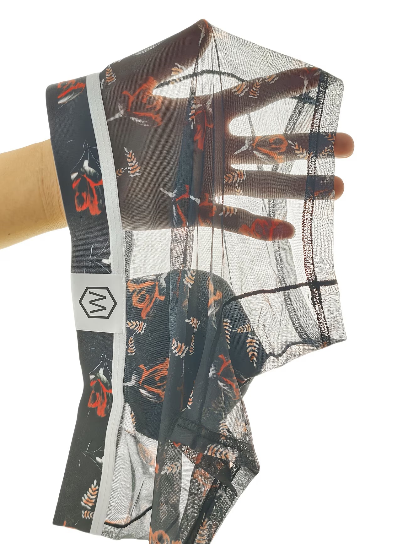 Cueca Boxer Masculina em Tecido de Fibra Sedosa