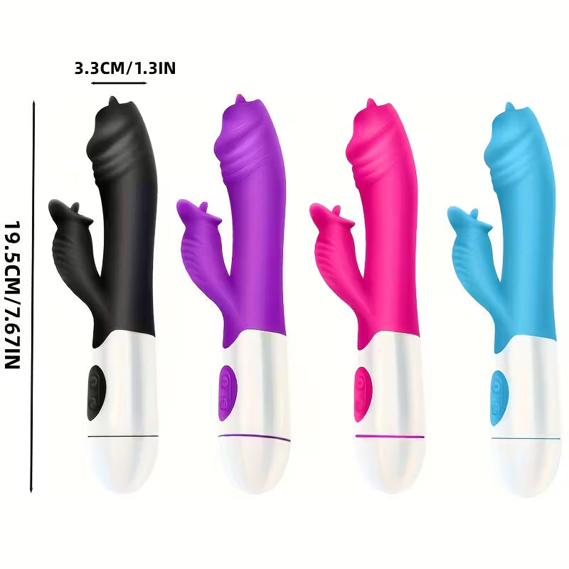 Vibrador multi funções com 30 frequências