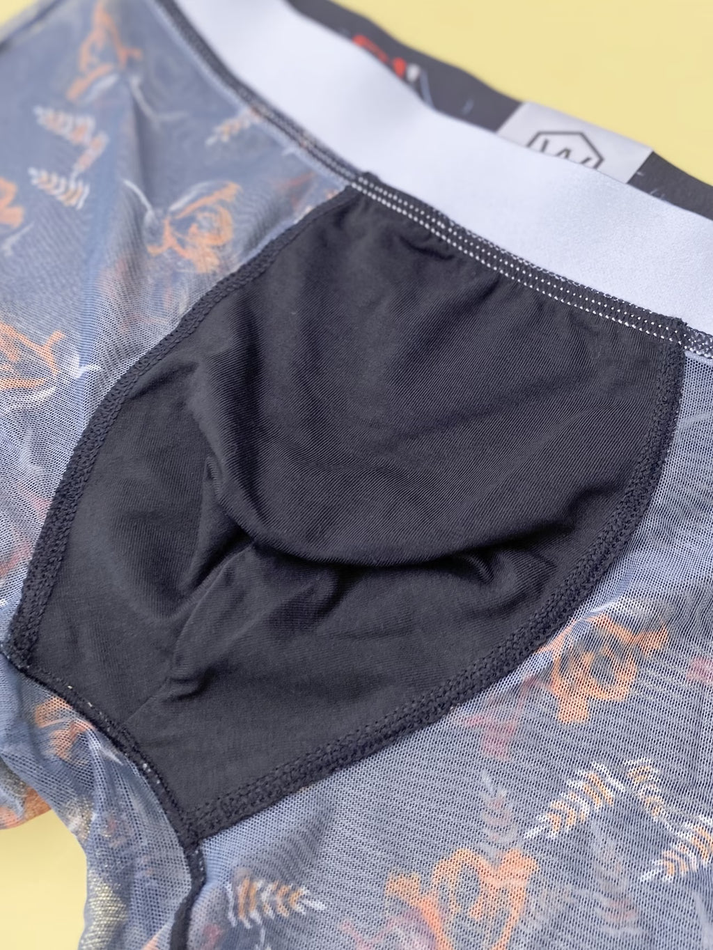Cueca Boxer Masculina em Tecido de Fibra Sedosa