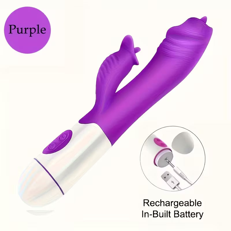 Vibrador multi funções com 30 frequências