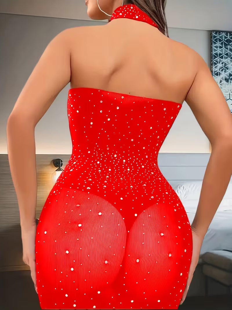 Vestido em Malha Elastica