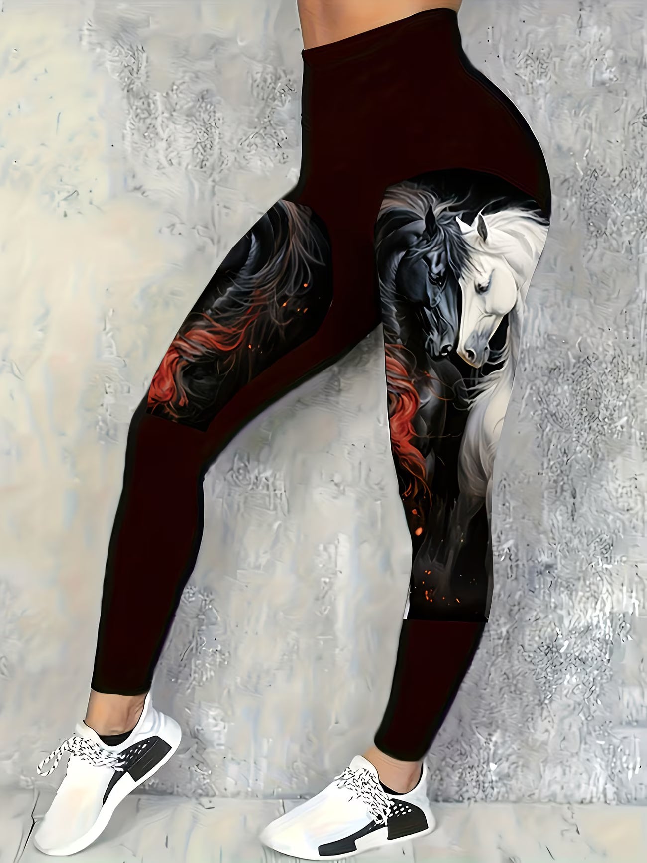 Leggings ajustáveis cavalos