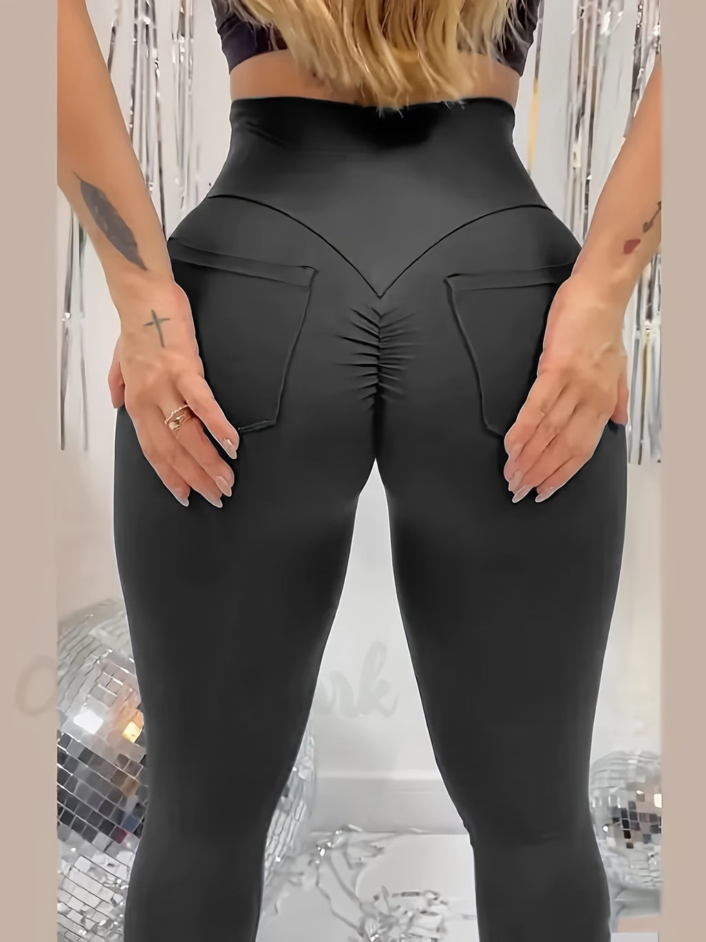 Leggings de Yoga de Cintura Alta para Mulheres