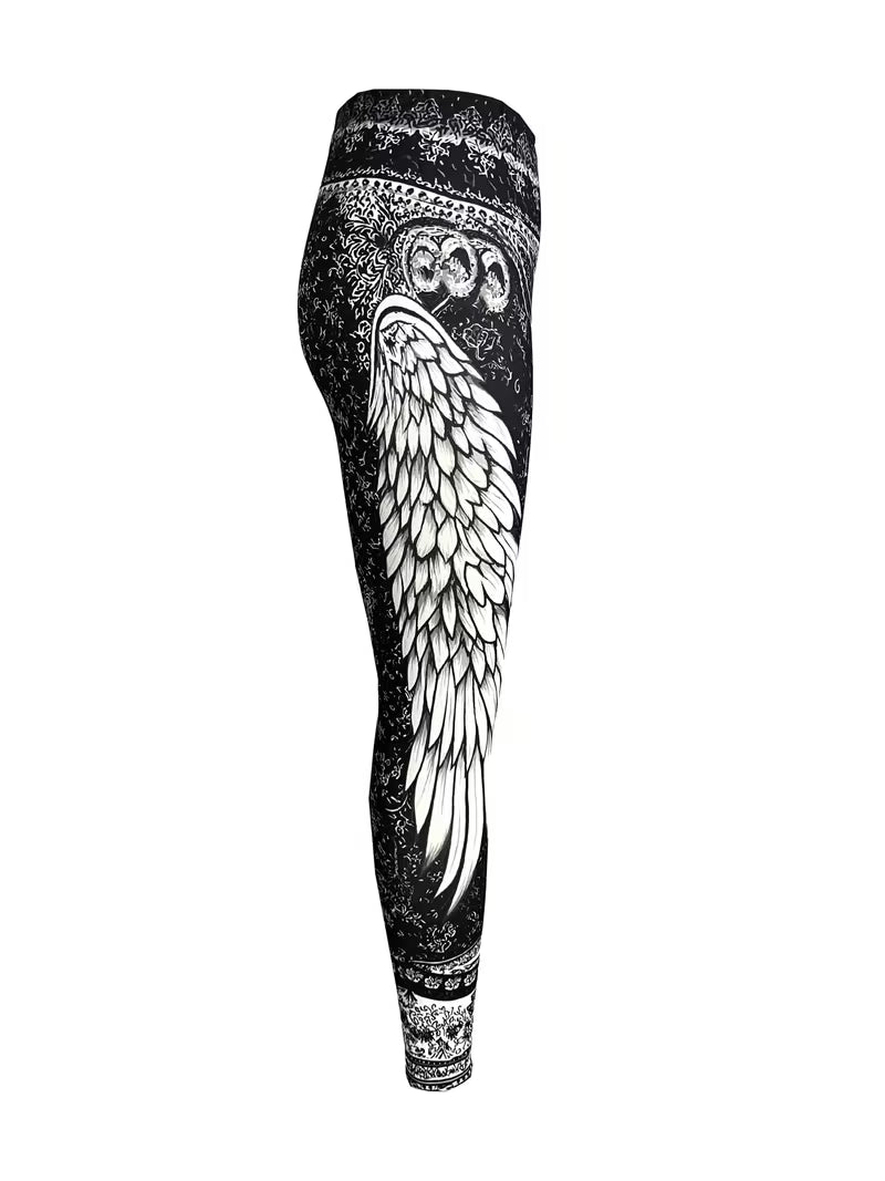 Leggings Femininas Estilo Viking Boêmio