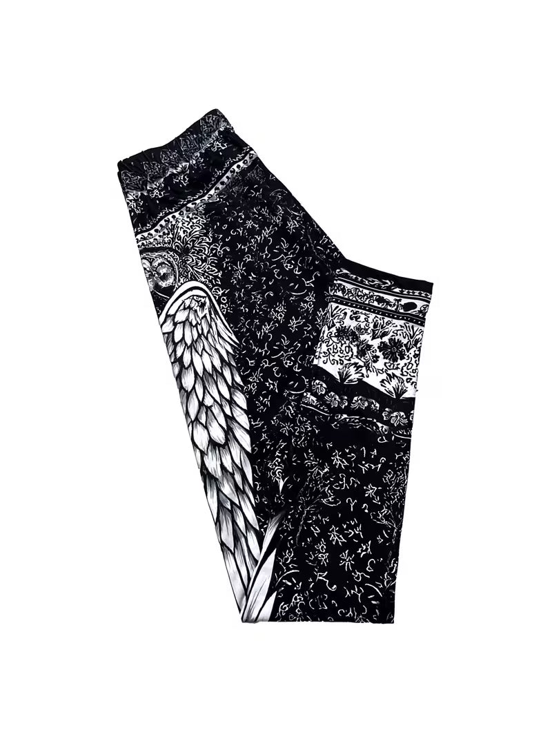 Leggings Femininas Estilo Viking Boêmio