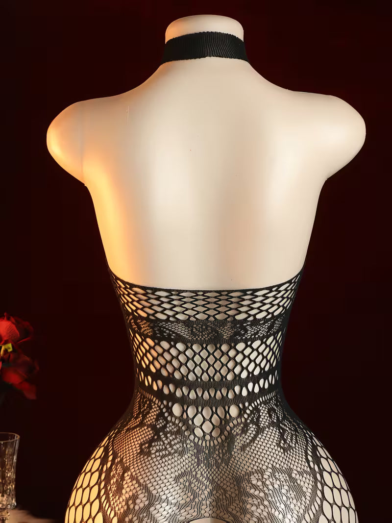 Macacão Feminino, Body com Detalhes Vazados