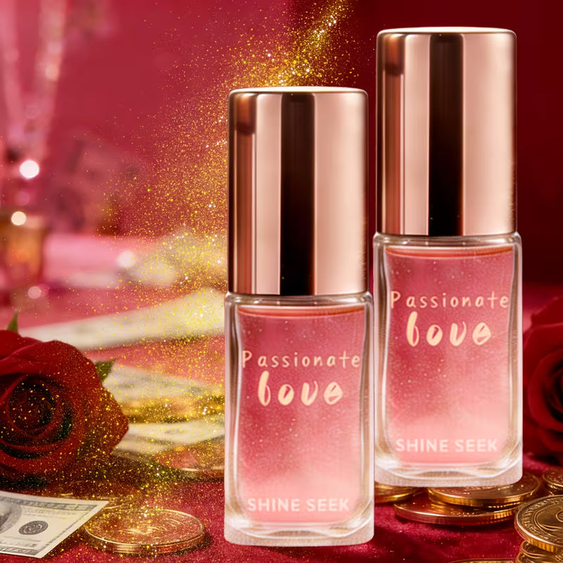 Rolo de Óleo Essencial Rosa Dourado Amor Apaixonado