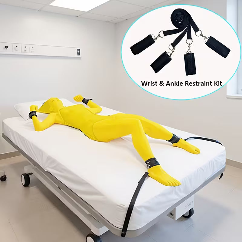 4 peças de restrições com Sistema de Liberação Rápida