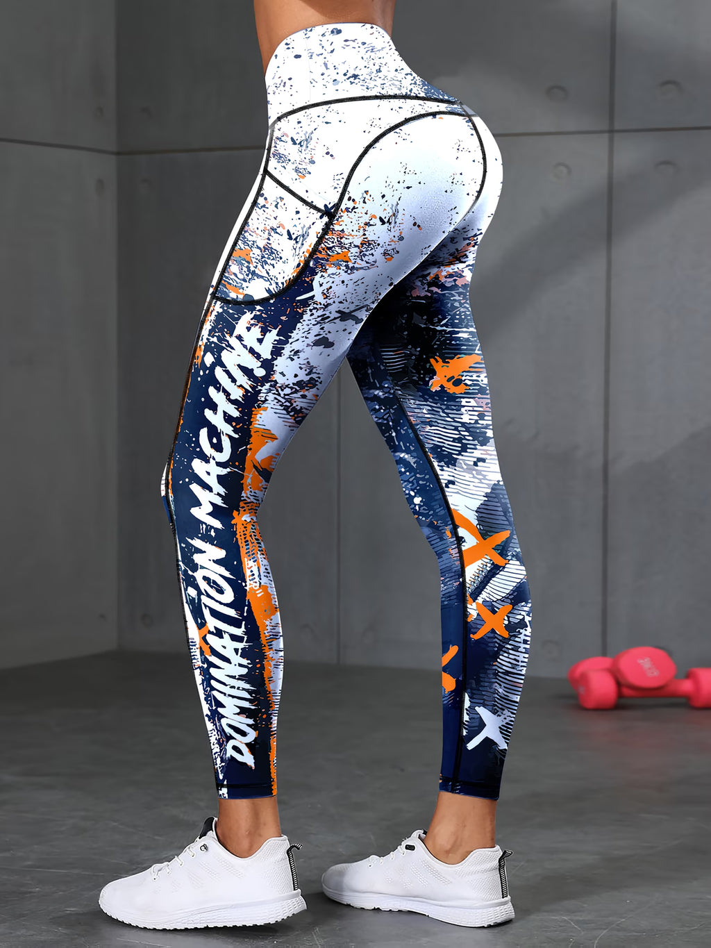 Legging Feminina Esportiva com Bolso Lateral