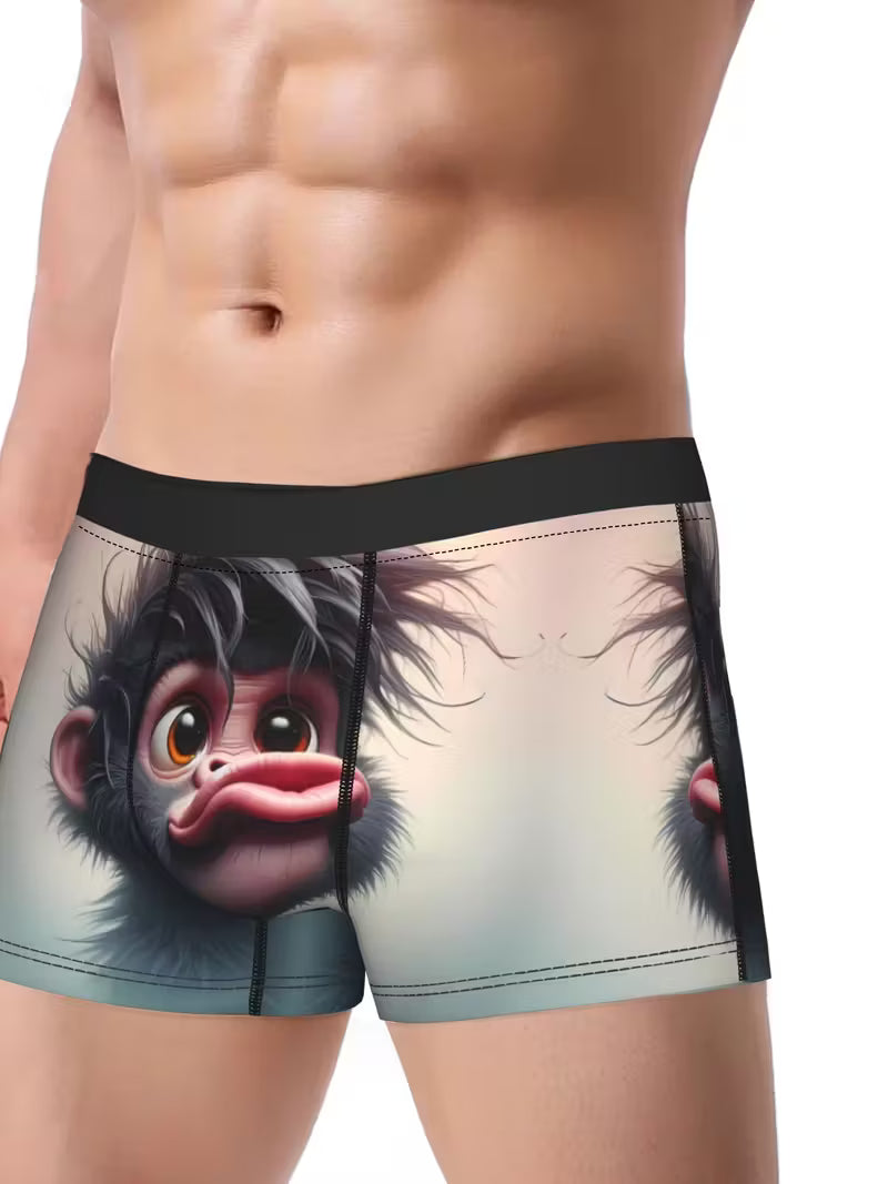 Boxers de Homem com Macaco