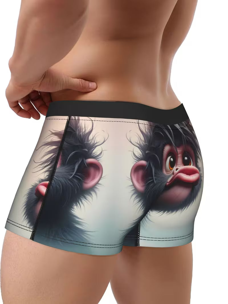 Boxers de Homem com Macaco