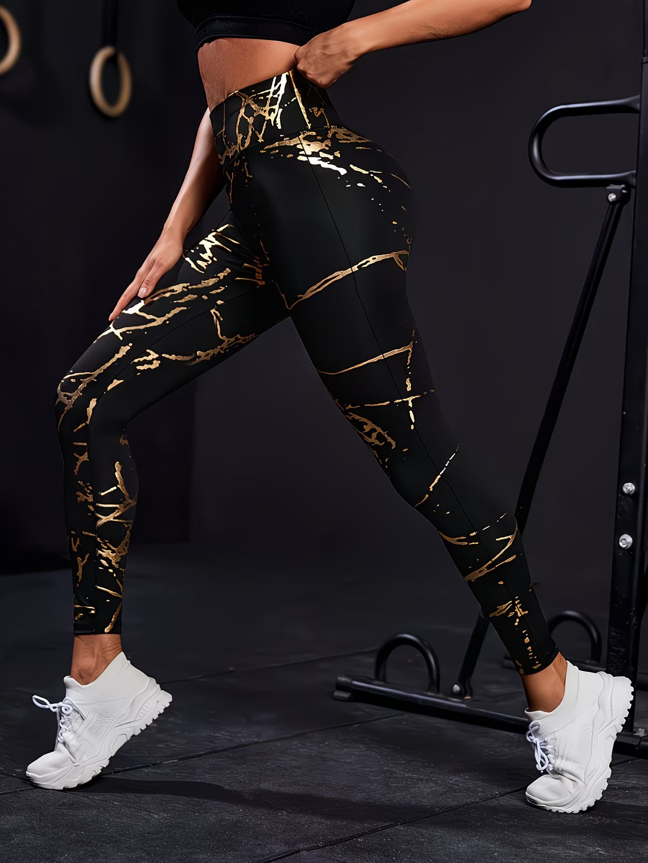 Calças de Cintura Alta e Leggings Femininas