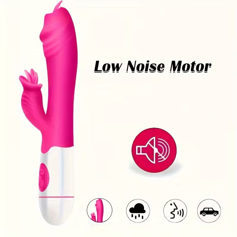 Vibrador multi funções com 30 frequências