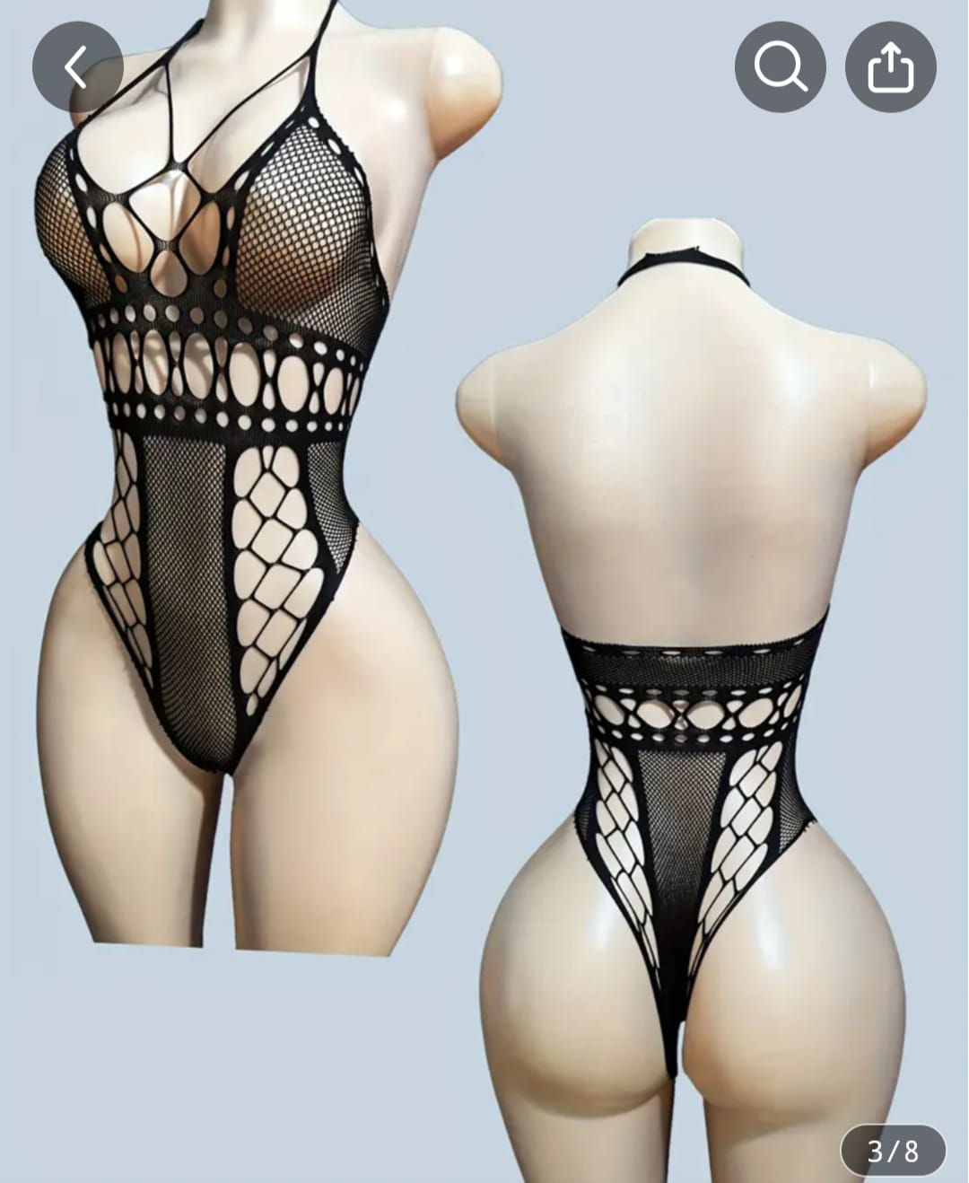 Body preto rendado Basic