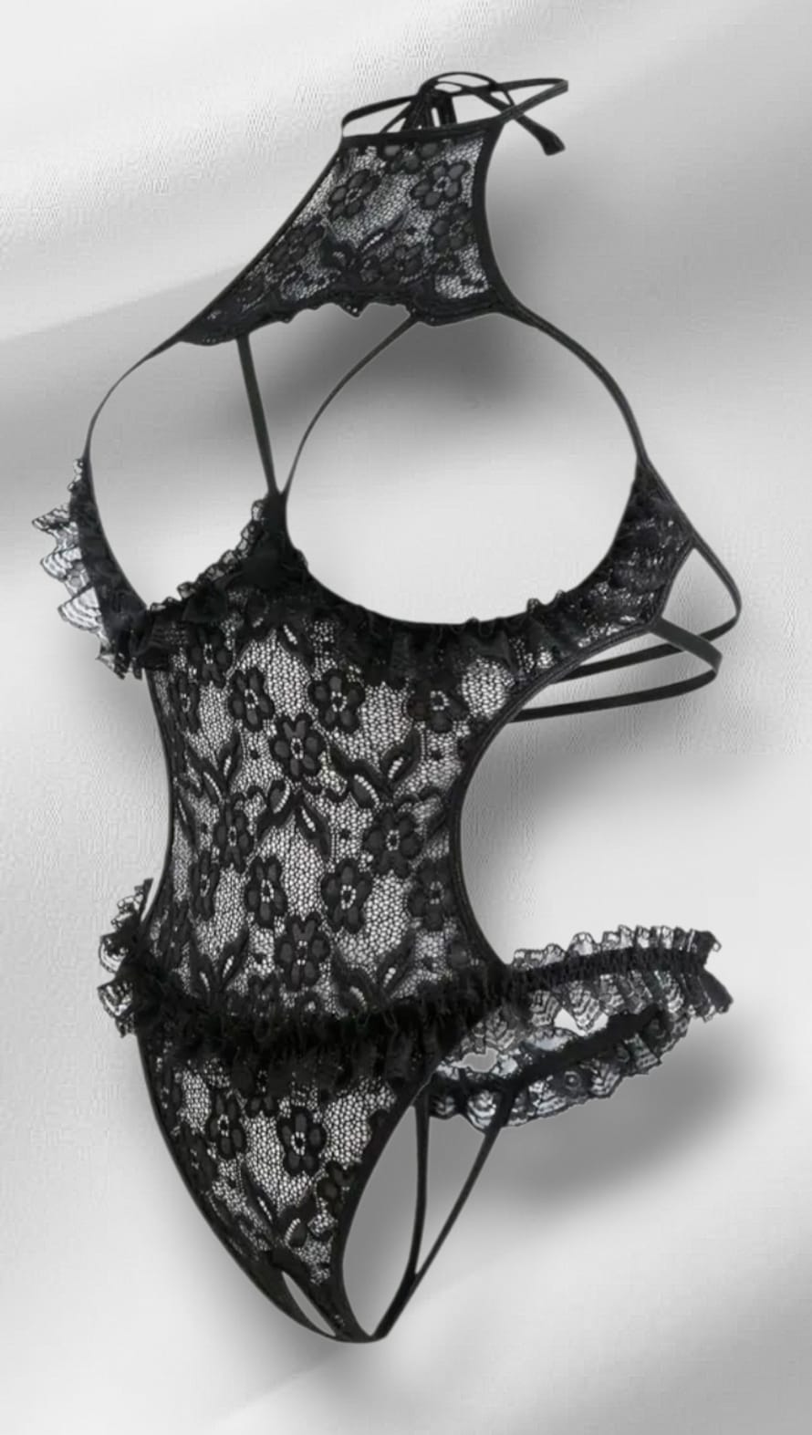 Body preto rendado