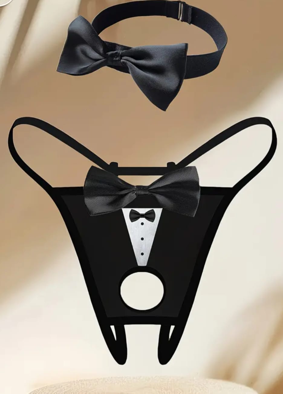 Tanga com papilon para homem