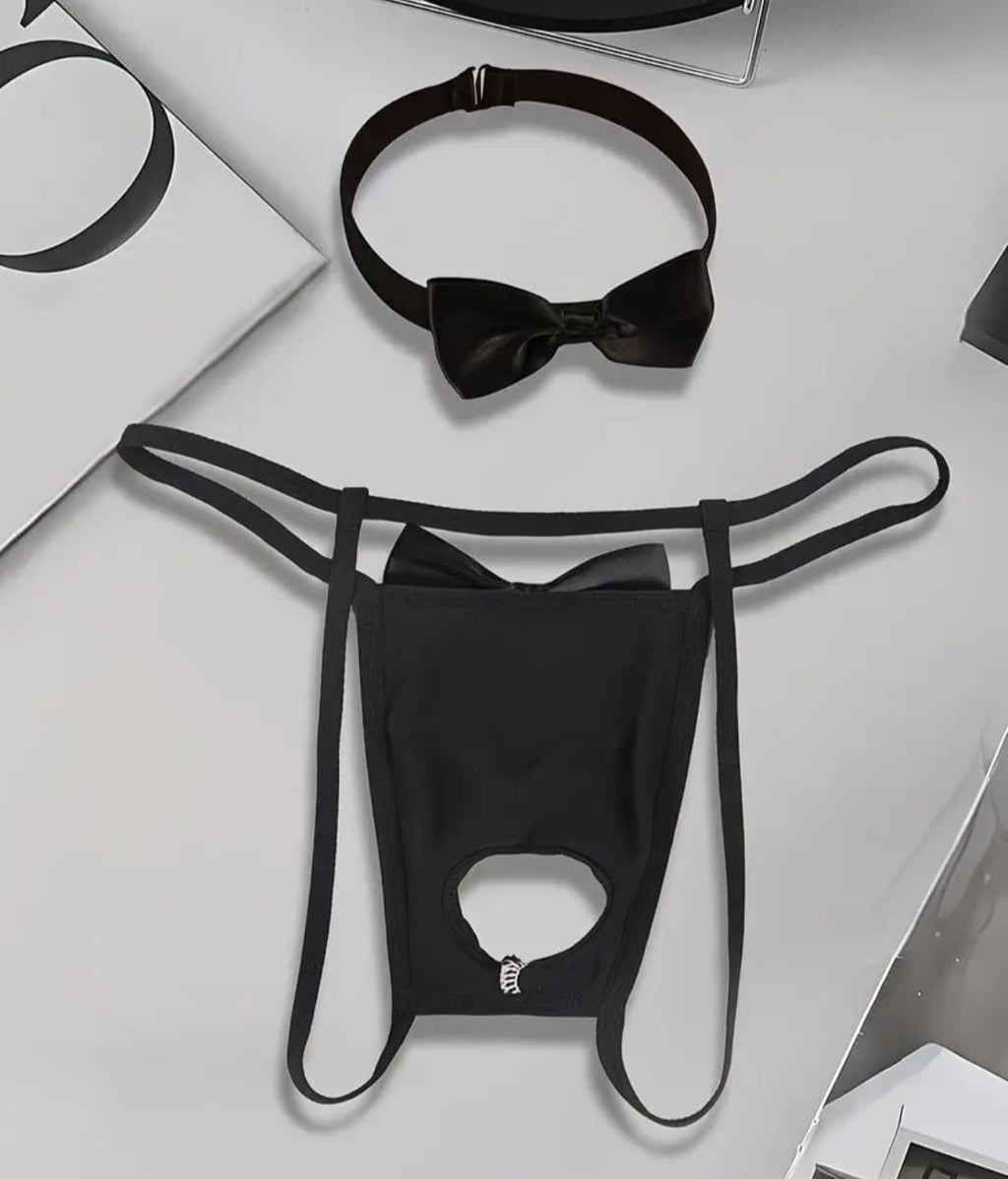Tanga com papilon para homem