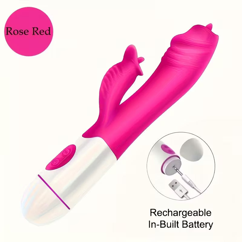 Vibrador multi funções com 30 frequências