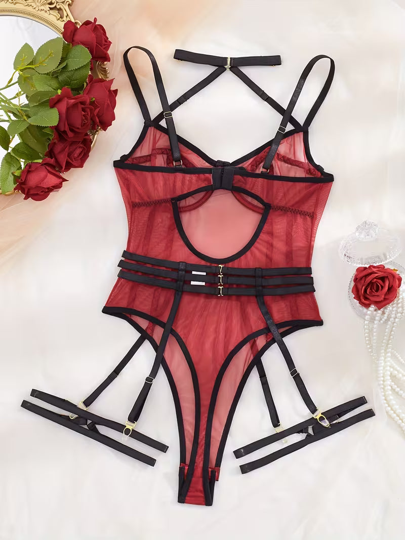 Body com cinto de Ligas