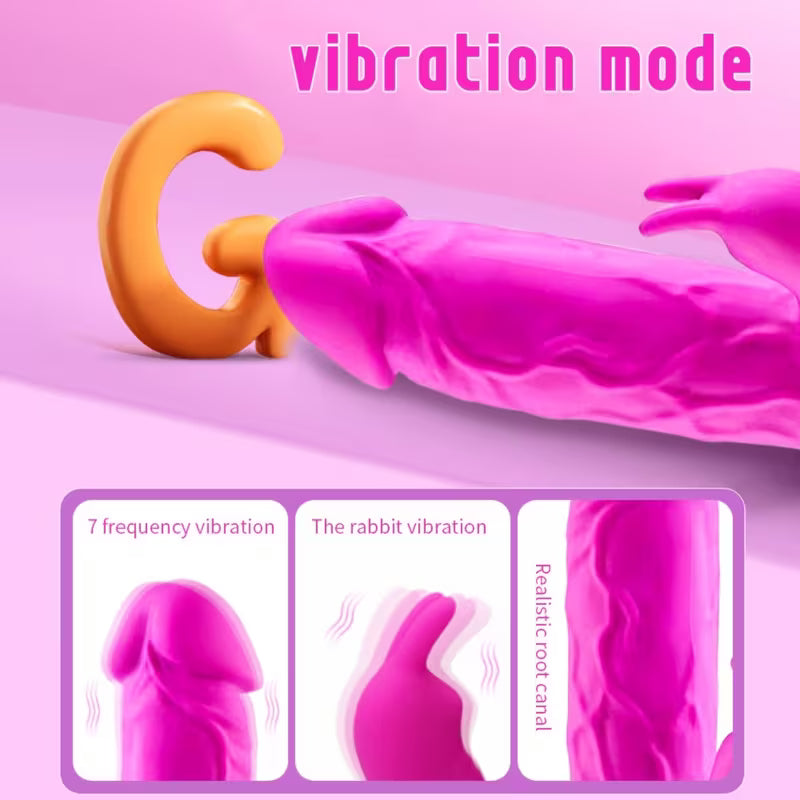 Vibrador Multi funções roxo